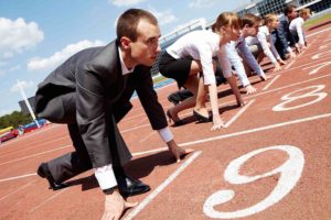 real estate agents running